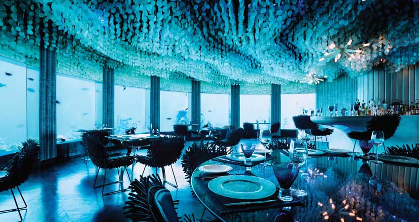 Subsix  - Top 5 Underwater Restaurants in Maldives