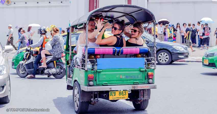 Bangkok By Riding A Tuk Tuk Ride