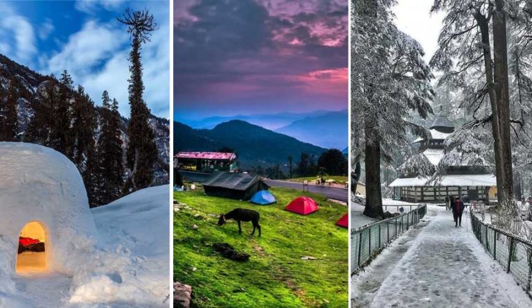 tourist places in india for december