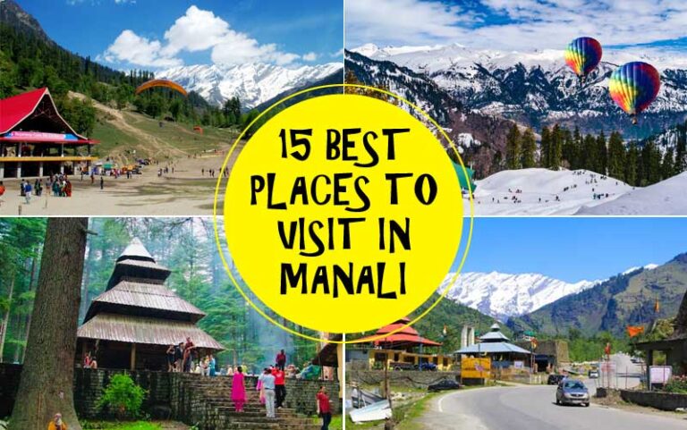 manali tourist places list