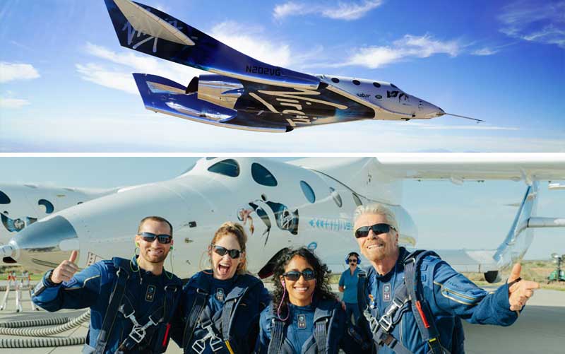 Successfully Completes His First Virgin Galactic Space Flight