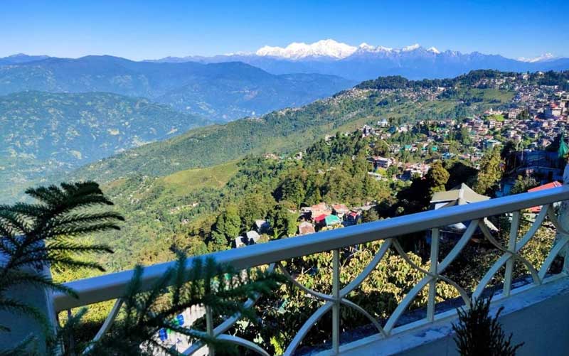 beautiful view homestay darjeeling