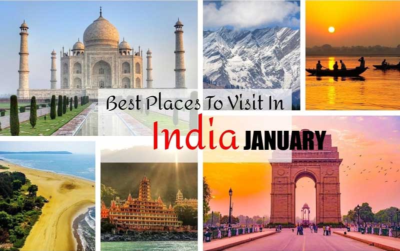 Places to Visit in January in India