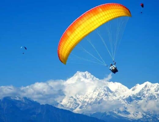 Experience Paragliding in Sikkim Like Never Before