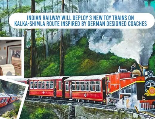 Indian Railway Will Deploy 3 New Toy Trains on Kalka-Shimla Route Inspired by German Designed Coaches