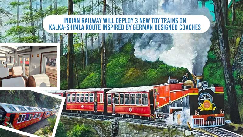 New Toy Trains on Kalka-Shimla