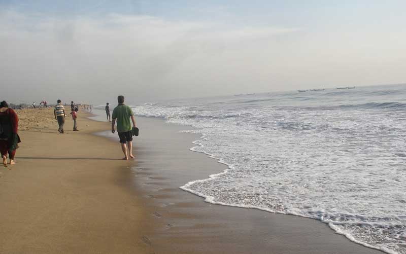 Besant Nagar Beach  tamil nadu