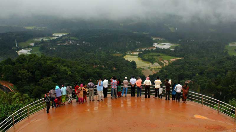 raja’s seat coorg