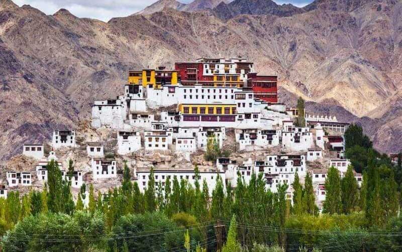 Thiksey Monastery in Ladakh