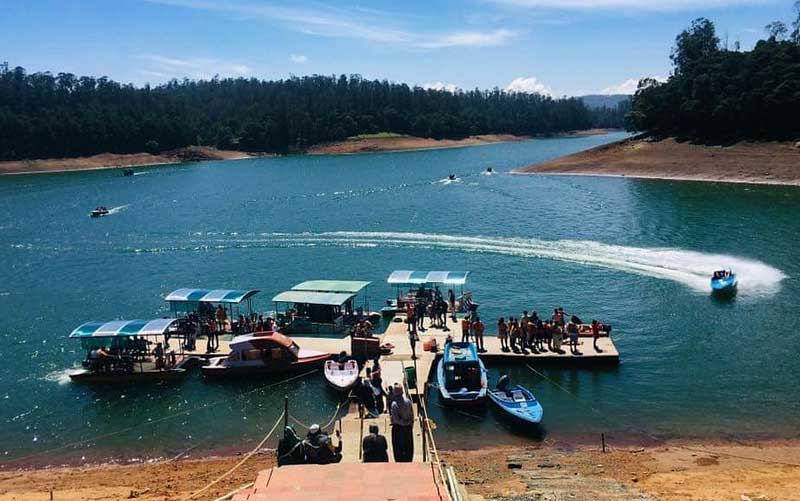 Boating at Pykara Lake