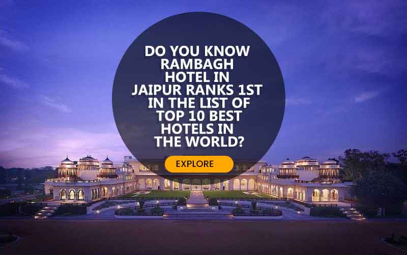 Rambagh Hotel in Jaipur