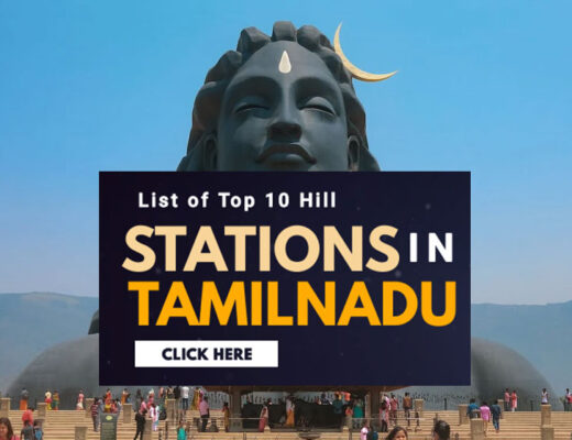 List of Top 10 Hill Stations in Tamil Nadu