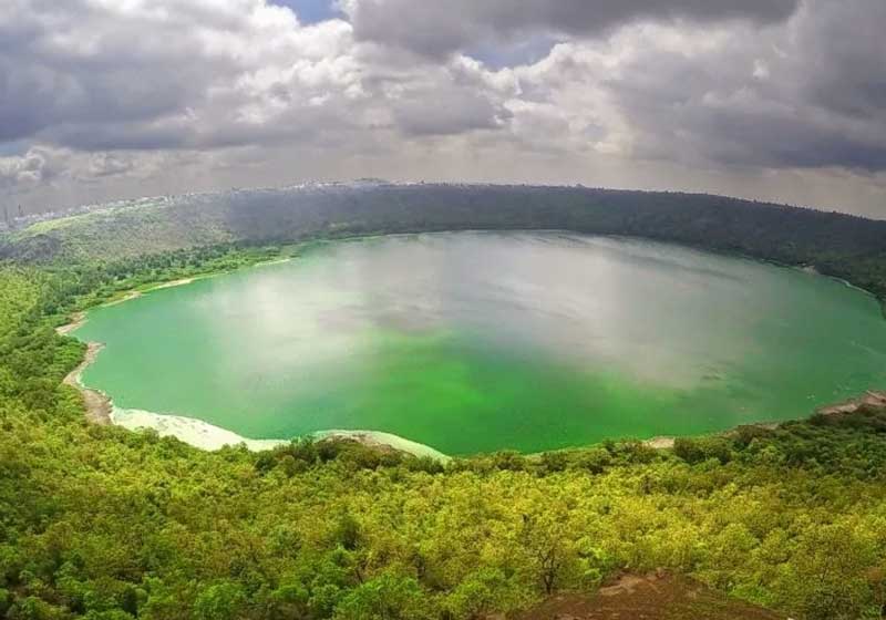 Lonar Lake in Maharashtra