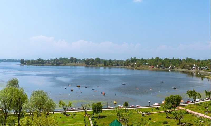 manasbal lake kashmir