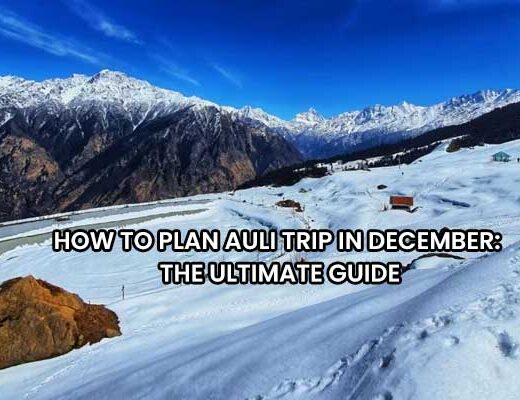 How to Plan Auli Trip in December: The Ultimate Guide