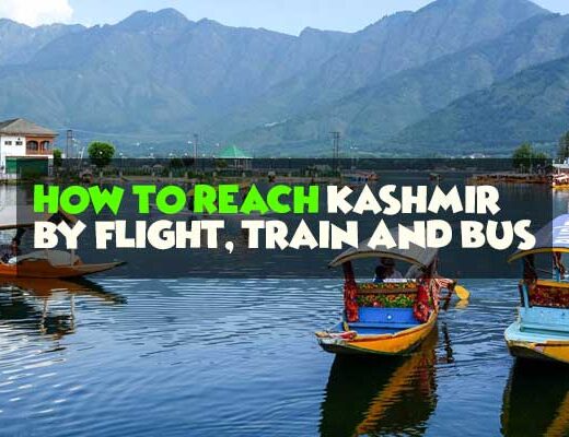 How to Reach Kashmir by Flight, Train And Bus