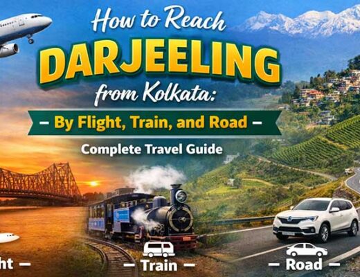 How to Reach Darjeeling from Kolkata: By Flight, Train, and Road – Complete Travel Guide