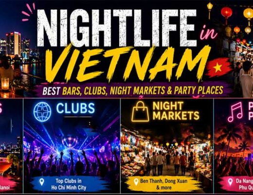 Nightlife in Vietnam: Best Bars, Clubs, Night Markets & Party Places