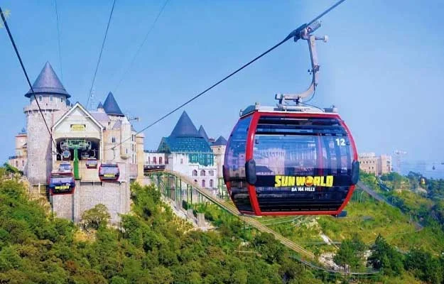 Ba Na Hills Cable Car Ride, Vietnam