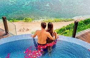 Romance in Bali honeymoon package