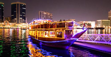Dubai Honeymoon Package with Dhow Cruise