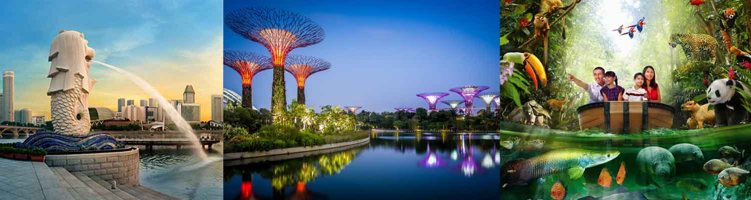 singapore with Bali honeymoon package