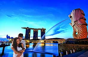 Small Glance Of Singapore honeymoon package